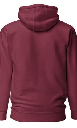 Tennis Player Backhand Slide Grass Court Silhouette Unisex Hoodie