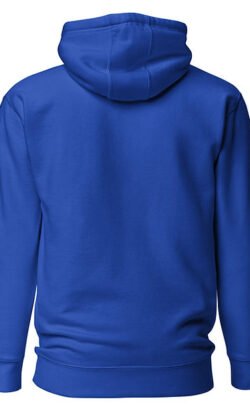 Tennis Player Backhand Slide Hard Court Silhouette Unisex Hoodie